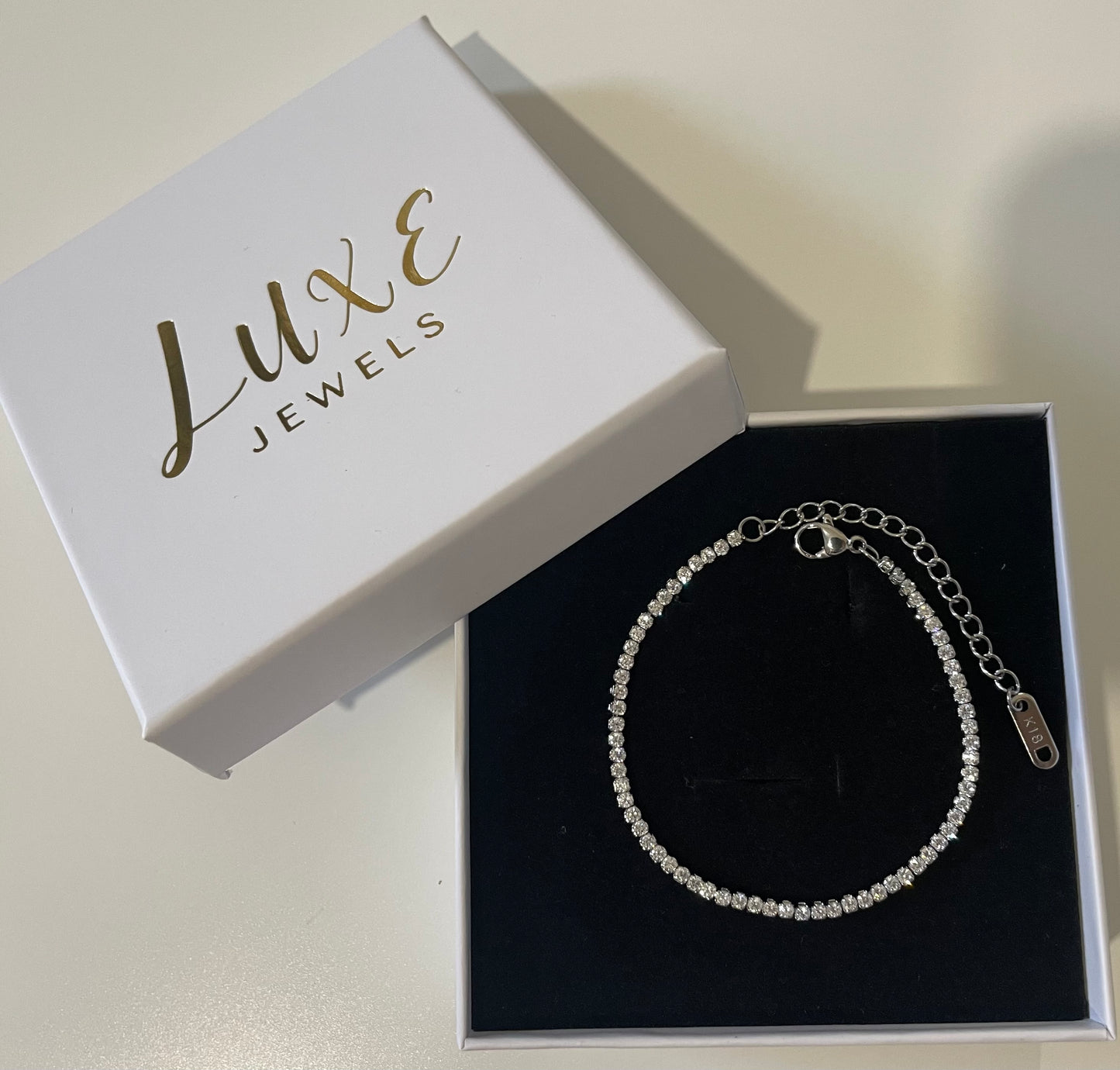 Silver Tennis Bracelet