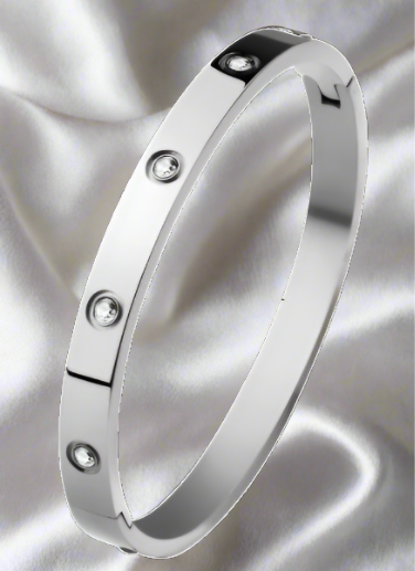 Luxe Silver Bangle